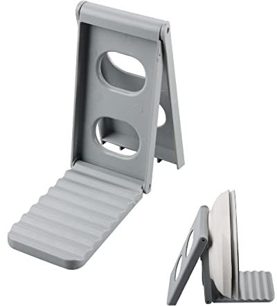 Hillylolly Supporto per Cucchiaio da Cucina, Supporto Coperchio e Cucchiaio, Poggia Cucchiaio Cucina Design, Poggia Posate Cucina, Assistente per la Conservazione della Cucina