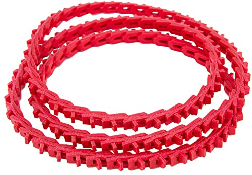 KAKO 3/8 Power Twist V Belt, 5 Feet, Adjustable Link V-Belt Drive Belt for Lathes, Drill Press, Table Saws, Sewing Machine