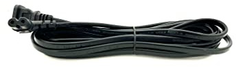 [UL Listed] OMNIHIL Extra Long 10FT L-Shaped C7 Power Cord Replacement for IROBOT ROOMBA E5