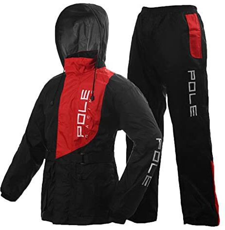 Karlak Hombres Impermeable Transpirable Traje de Lluvia Chaqueta de Lluvia y Pantalones Traje para Motocicleta Golf Ciclismo Pesca Senderismo