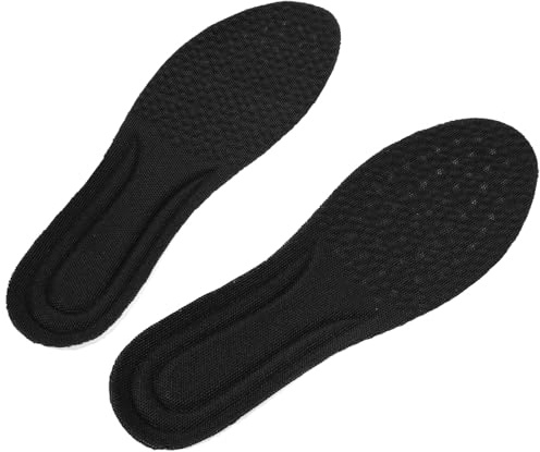 HONMEET Atmungsaktive Stoßdämpfende PU Laufsohlen Einlegesohlen für Sport Fußpflege Langlebig Rutschfest Praktische Schuhpolster für Männer Frauen