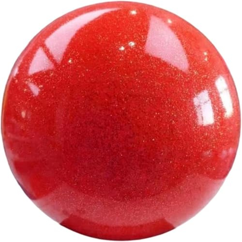 Tubayia Pelota de gimnasia para niños, pelota de gimnasia rítmica, técnica de baile, pelota de práctica de PVC, para entrenamiento de danza, fitness, competición, entrenamiento en casa, oficina, color