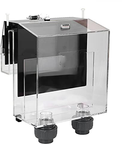 Vistreck Kvalitet Akryl Självstart Siphon Hang-On Overflow Box för Akvarium Aquarium - Effektivt Vattenflödessystem