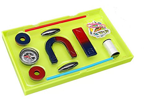 EsportsMJJ U Geformt Hufeisenmagnet Kompass Kit Magnetfeld Physik Experiment Bildung Lehre Spielzeug