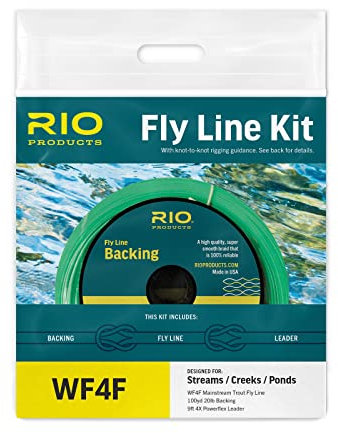 Rio Schnur Mainstream Fliegenschnur Kit WF-F AFTMA #3
