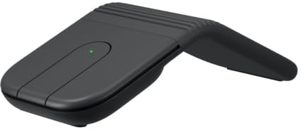 Logitech Mobi Fold för företag, vikbar trådlös mus med touch-rulle, tysta klick, 4K DPI, Logi Bolt mottagare, Bluetooth, snabbt par, fungerar med Chromebook, PC, Mac – grafit