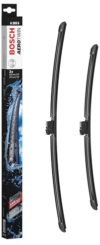 Bosch Wiper Blade Aerotwin A205S, Length: 600mm/475mm − Set of Front Wiper Blades