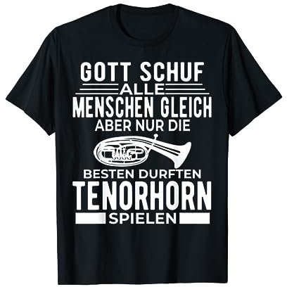 Tenorhorn Blechblasinstrument Musikinstrument T-Shirt