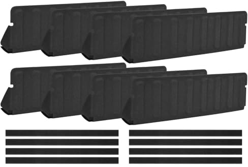 Couch Toy Blocker Non-Sliding Inserts Barrier | 8-Piece Toy Blockers for Under Furniture for Bed Chair Cabinet Recliner Home Office Living Room Bedroom Kitchen