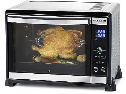 Rommelsbacher BGE 1580/E Encimera - Microondas (Encimera, Microondas con grill, 30 L, 1580 W, Tocar, Negro, Acero inoxidable)