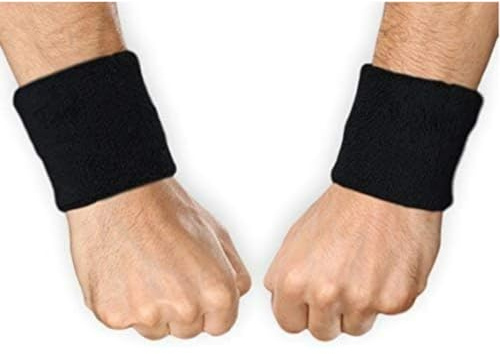 Tough Headwear Schweißband Handgelenk - Schweissband Arm für Kinder und Erwachsene - Sport Sweat Band - Fußball Tennis Fitness - Schweißarmband Damen Herren