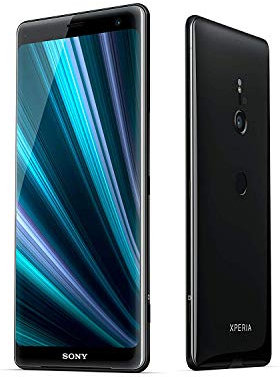 Sony Xperia XZ3 Smartphone mit 15,2 cm (6 Zoll) OLED-Display (64GB interner Speicher, 4GB RAM, Snapdragon 845, Android 9.0) – Schwarz