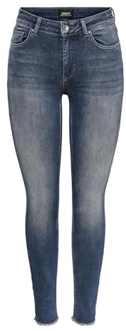 Only Jeans da Donna Skinny Onlcoral a Vita Bassa Skinny Fit Jeans, Special Blue Grey Denim, (M) W x 32L