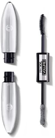 L'Oréal Paris Mascara Volume XXL für voluminöse Wimpern, Mascara in 2 Schritten für kräftige und dichte Wimpern wie im Schönheitssalon, PRO XXL Volume, schwarz, 1 Stück