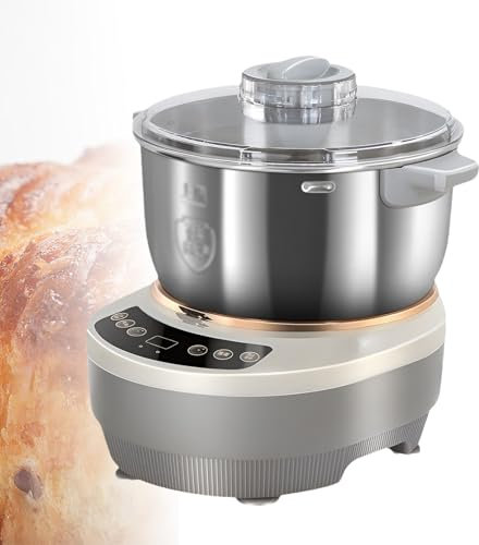 Machine à pâte électrique 5L/7L, étuve de pâte multifonction, machine à pétrir automatique de grande capacité, minuterie et écran tactile, fermentation thermostatique, pour faire du pain 5L