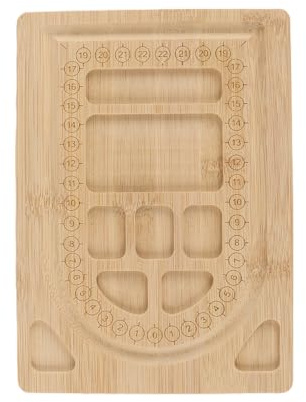 Riven smycken pärlbräda design bricka gör-det-själv hantverk verktyg för tillverkning av halsband armband pärlor layout 194 x 139 mm