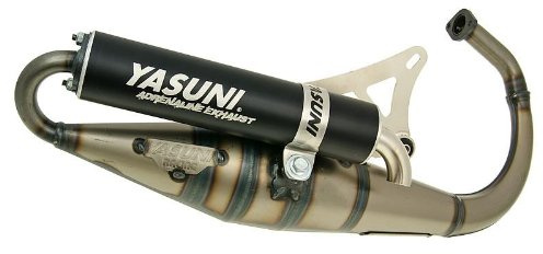 Marmitta YASUNI Z nera per APRILIA Amico 50 cc, SR, ITTECO Cool, PT, MBK Booster, Naked, NG