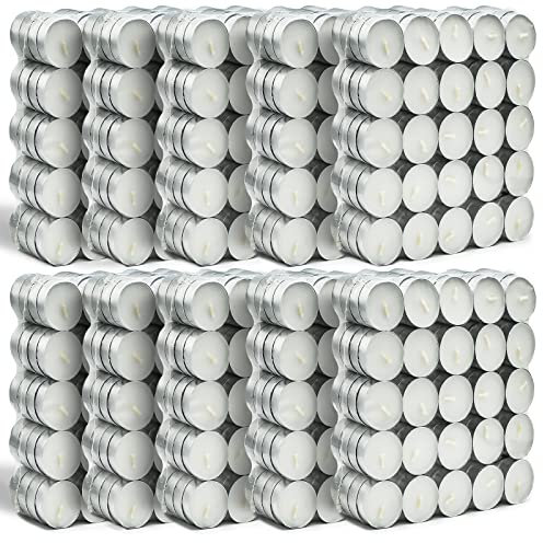 Unbekannt 1000 Teelichter, 4 Stunden Brenndauer, Lange Brenndauer, Gastronomie, Gastro, Großpackung, Kerzenlicht, für das Windlicht