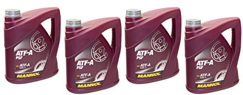 Hydraulikflüssigkeit Servoöl Getriebeöl MANNOL ATF-A PSF 16 Liter
