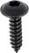 Restagraf - Vis à Tôle - Tête Ronde Large Torx - Acier Zingué Noir - Standard NFE 25-655 - Fixation Carrosserie - Réf. 220769 - Blister de 20
