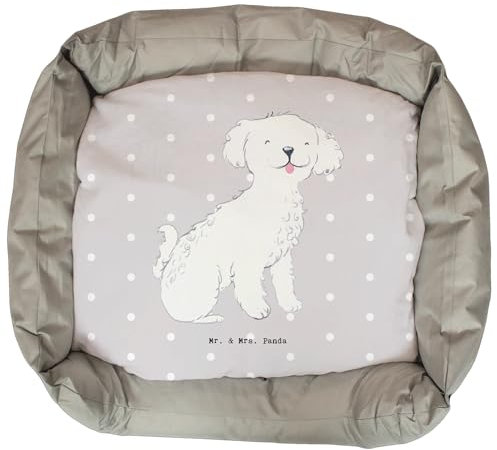 Mr. & Mrs. Panda Hundebett Bichon Frisé Lebensretter - Geschenk, Hundedecke, Hundekörbchen, Körbchen, Hund, Hundekissen