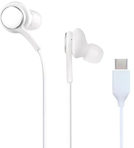 Auriculares tipo C, resistentes al agua, USB tipo C, auriculares de alta fidelidad, sonido de calidad, auriculares estéreo USB tipo C para música, portátiles y computadoras, teléfonos inteligentes y