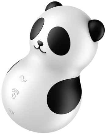 Satisfyer Pocket Panda Vibratore Clitorideo | Tecnologia e Vibrazione a impulsi d'Aria | Ricaricabile e impermeabile (IPX7) | Silicone delicato sulla Pelle | Sex Toys per Adulti da viaggio per Donne