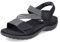 Rieker Damen Klassische Sandalen 64870, Frauen Sandalen,Sommerschuhe,Freizeitschuhe,offene Schuhe,Strandschuhe,schwarz (00),43 EU / 9 UK