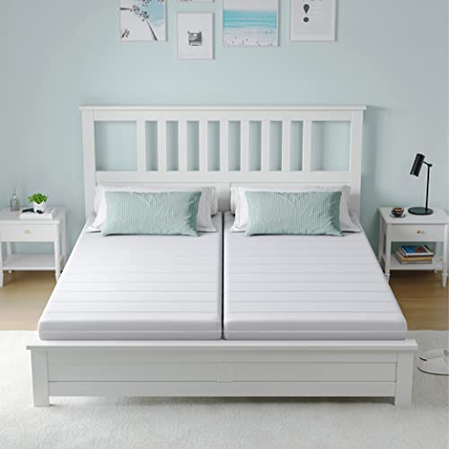 ESSENCE SLEEP Materasso in schiuma confortevole, 100 x 200 cm, taglio a 7 zone per tutti i tipi di sonno, spessore 13 cm, con rivestimento in tessuto morbido traspirante e traspirante