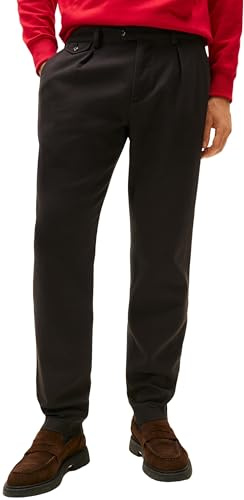 Tommy Hilfiger Men's Harlem Brushed Twill Tapered Fit Trousers