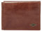 Fossil Brieftasche für Männer Ryan, Leder Trifold Dunkelbraun 10,16 cm L x 1,9 cm B x 8,3 cm H ML3733201