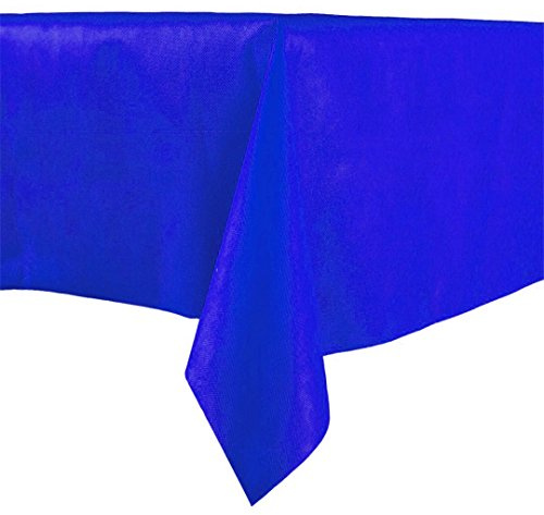 Roial PZ 20 TOVAGLIE in Carta Blu CM 100 X 100 Tessuto Non Tessuto Simile alla Stoffa Blue TOVAGLIA Carta A Secco
