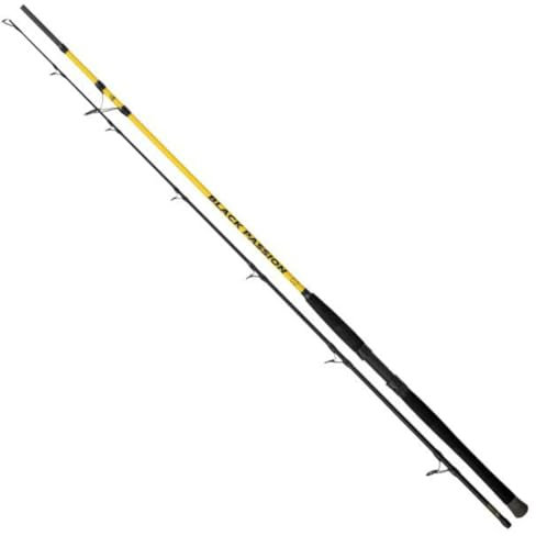 Black Cat Black Passion G2 Spinn 270cm 50-200g - Spinnrute, Angelrute zum Spinnfischen, Wallerrute, Rute zum Welsangeln