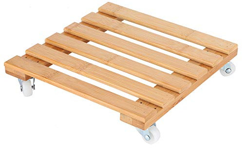 Portafiori Mobile, Carrello per Vasi da Fiori, Ufficio di Supporto per Cortili, Fiori, Balconi, Giardini d'inverno