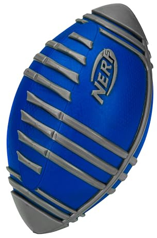Nerf Weather Blitz Foam Football, All Weather Play, Water-Resistant, Easy to Hold Grips, Indoor & Outdoor Sports Toys for 5 Year Old Kids