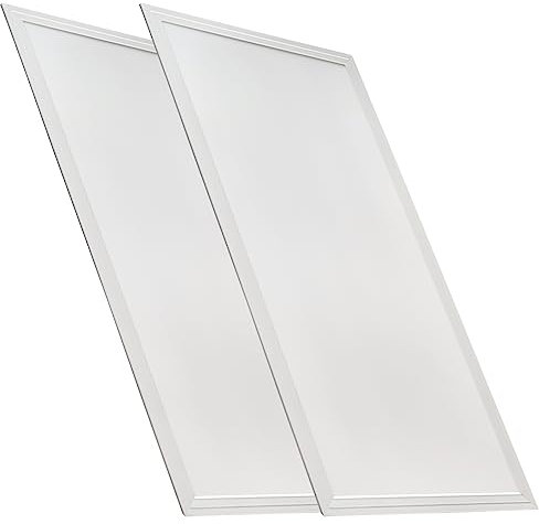 LED ATOMANT Pack 2X Panel LED 60x30cm 36W, Color Blanco Frio (6500K), 3300 Lumenes, Driver Incluido