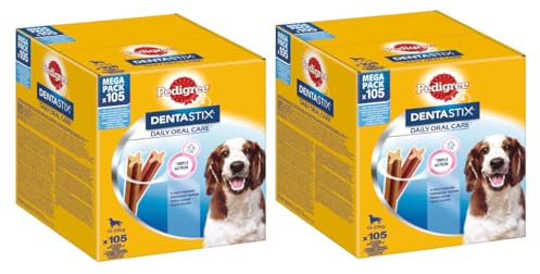 PEDIGREE DENTASTIX Daily Oral Care Karton Multipack Mega Pack 10-25kg (2, 2 x 2,7kg)