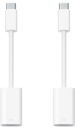 FIDWALL 2 adattatori da USB-C a Lightning – Adattatore da Lightning (femmina) a USB tipo C (maschio), compatibile con iPhone 15 Series