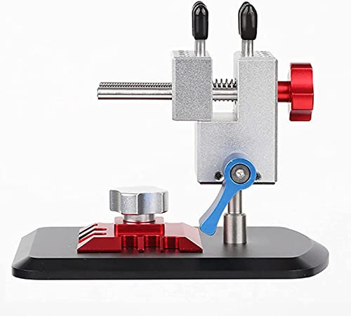 Jeweler Clamp - Mesa de trabajo para banco de mini tornillo de banco – Herramienta versátil para carpinteros y metalurgia – Ajuste de 360° con perilla de control de velocidad – Herramienta de