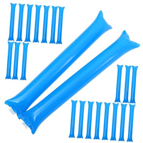 KITANDOVE 50 Piezas De Palos De Animadoras, Palos De Ruido, Palos para Líderes De Fiesta, Aplaudidores, Matracas, Varitas De Fiesta, Matracas para Conciertos, Matracas Inflables, Recuerdos