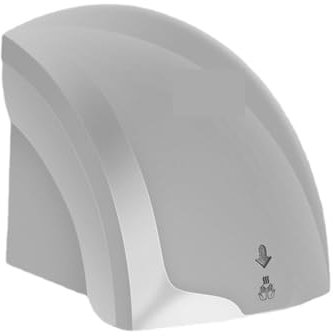 NGBFF Hand Dryer, Wall Mounted Electric Sensor, Touchless Automatic Infrared Cold/hot Wind ABS Plastic Hand Dryer Toilet Bathroom,for Toilets(Hot and cold type-02)