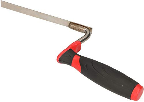 KOTARBAU® Paleta para juntas 12 mm, Paleta estrecha de albañilería, Acero inoxidable, Mango ergonómico de goma, Llana para trabajos de albañilería y alicatado, Paleta de albañil