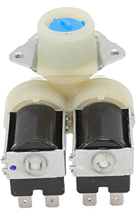 RTLR Válvula de Entrada de Agua, Válvula de Agua para Lavadora 220-240V ABS para Accesorios
