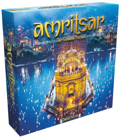 Ludonova, Amritsar: Der Goldene Tempel, Expertenspiel, Brettspiel, 1-4 Spieler, Ab 14+ Jahren, 60-120 Minuten, Deutsch, Mehrfarbig, Bunt