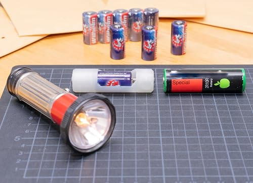 Generisch 2R10 - Adaptador de batería de 3 V para linterna retro DDR