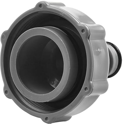 Válvula de drenaje - Adaptador de conector de la piscina de reemplazo | Accesorios de manguera de piscina | Válvula de drenaje eficiente a prueba de fugas | Para las piscinas en el suelo y el conjunto