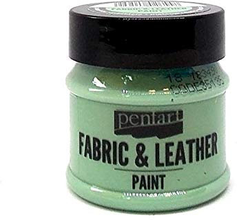 Textil- und Lederfarbe 50ml - Pistazie. Fabric and Leather Paint