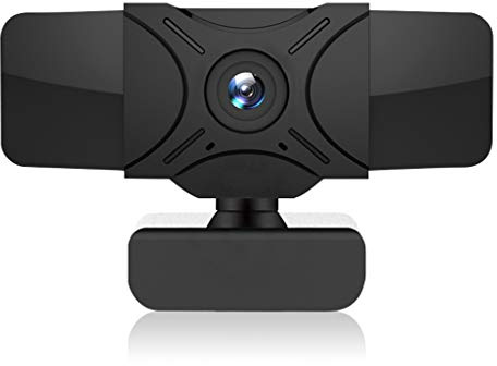 Webbkamera Full HD-webbkamera 1080p, Datorkamera Videosamtal Och Inspelning Med Mikrofon, USB-kontakt Och Spela Webbkamera Med Linsskydd For Videochatt, Videokonferens Och Onlineundervisning Datorkame