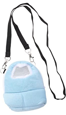 minkissy Hamster Reisetransportbox Blase Vogel Reisetransportbox Tragbarer Papageienkäfig Kleintiertransportbox Reisekäfig Vogeltransportbox Reiserucksäcke