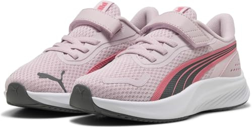 Puma Pounce LITE AC+ PS, Unisex Sneaker, Rose Mauve-Magic Rose-Puma White,